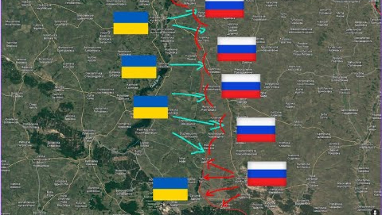 Ukraine War Map | AFU launches attacks along entire Svatove - Lyman