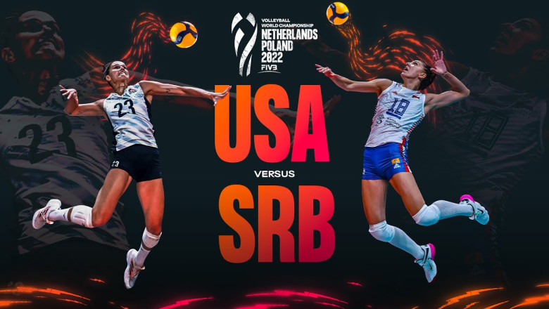 🇺🇸 USA vs. 🇷🇸 SRB - Highlights  Semi Finals | Women's World Championship 2022