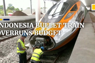 China-made bullet train in Indonesia overruns budget by up to US$2 billion