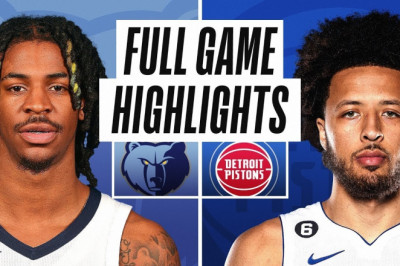 Memphis Grizzlies vs. Detroit Pistons Full Game Highlights | Oct 13 | 2022 NBA Preseason