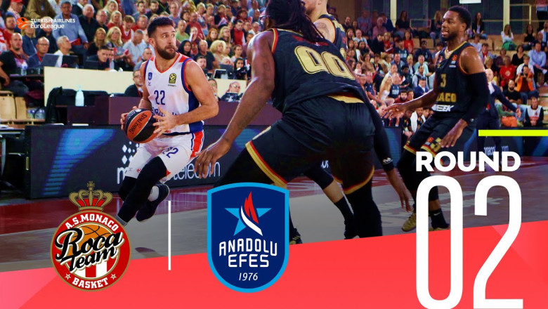 Monaco takes OT thrilling win over Efes! | Round 2, Highlights | Turkish Airlines EuroLeague