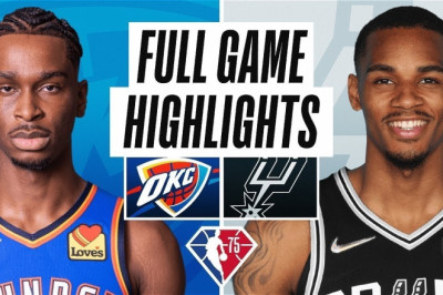 Oklahoma City Thunder vs San Antonio Spurs Full Game Highlights | NBA Season 2022-23 Preseason