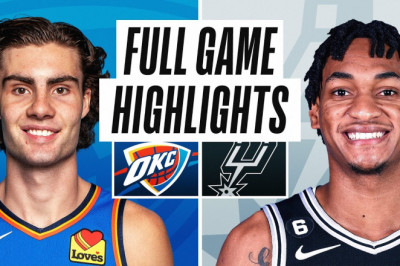 THUNDER at SPURS | NBA PRESEASON FULL GAME HIGHLIGHTS | October 13, 2022