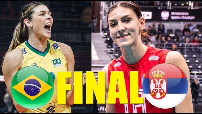 Brazil Women vs Serbia Women Volleyball Live  Србија - жене вс Бразил - жене одбојка уживо The Final