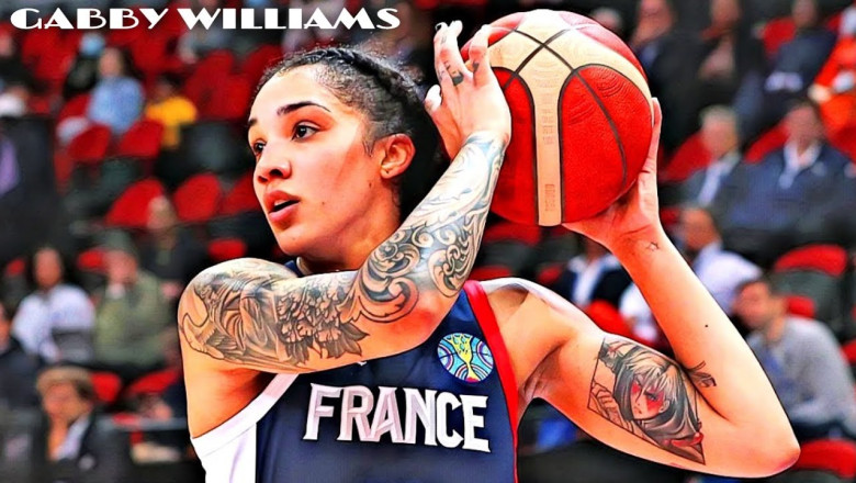 GABBY WILLIAMS Game High 23 Points Led France To Defeat Australia