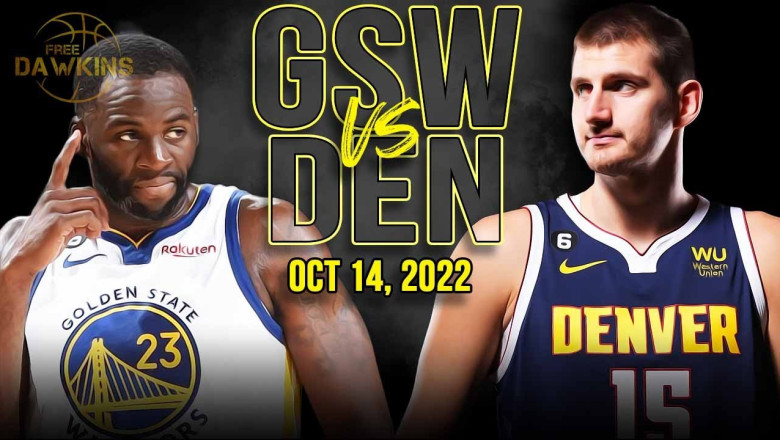Golden State Warriors vs Denver Nuggets Full Game Highlights | Octber 14, 2022 | FreeDawkins