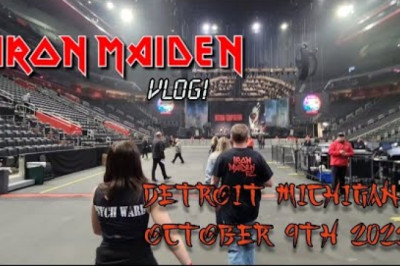Iron Maiden Tour Vlog: Detroit, Michigan - October 9th 2022