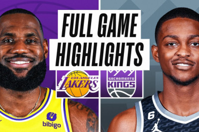 LAKERS at KINGS | NBA PRESEASON FULL GAME HIGHLIGHTS | October 14, 2022