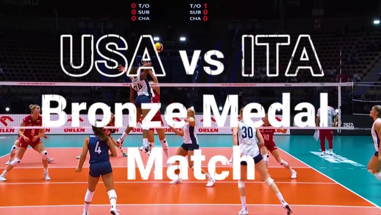 U.S. Women's National Team | 2022 FIVB Women's World Championship | Bronze Medal Match