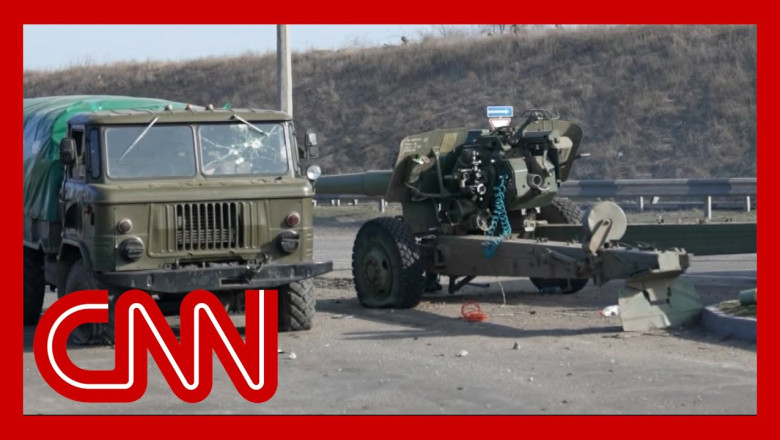 Ukraine says strike destroyed 'significant' Russian weapons and equipment
