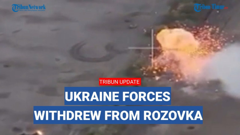 Under Russia fire attack, Ukraine withdrew its forces from Rozovka