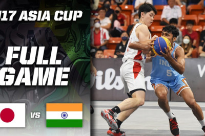 Japan v India | Men FINAL | Full Game | FIBA 3x3 U17 Asia Cup 2022