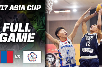 Mongolia v Chinese Taipei | Men Bronze Medal Match | Full Game | FIBA 3x3 U17 Asia Cup 2022