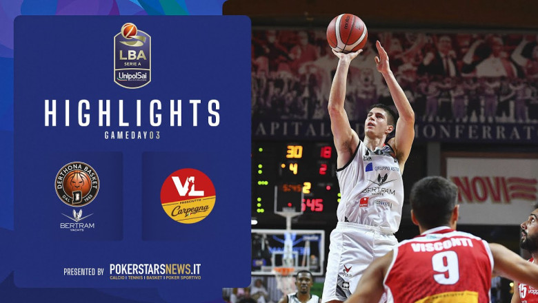 Bertram Yachts Derthona Tortona - Carpegna Prosciutto Pesaro | Serie A UnipolSai 2022/23