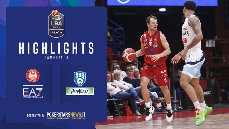 EA7 Emporio Armani Milano - Happy Casa Brindisi | Serie A UnipolSai 2022/23