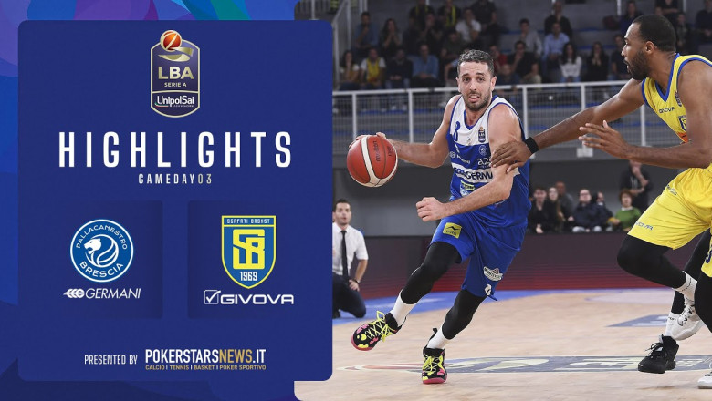 Germani Brescia - Givova Scafati | Serie A UnipolSai 2022/23