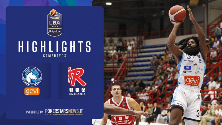 GeVi Napoli Basket - UNAHOTELS Reggio Emilia