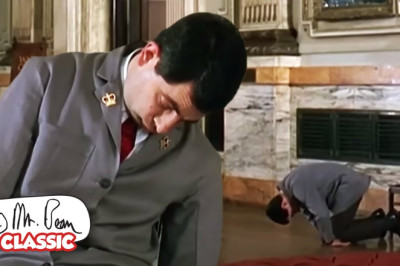 Sleeping Security Guard Bean ! | Mr Bean: The Movie | Classic Mr Bean