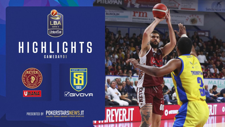 Umana Reyer Venezia - Givova Scafati | Serie A UnipolSai 2022/23