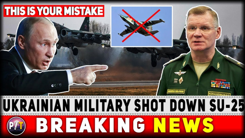 2 minutes ago! In the Kherson region, the Armed Forces of Ukraine shot down an enemy Su 25