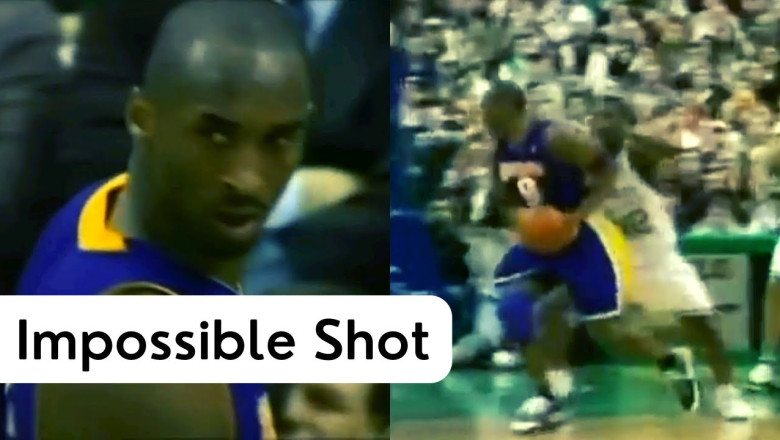 Kobe Bryant Impossible Shot on Tony Allen