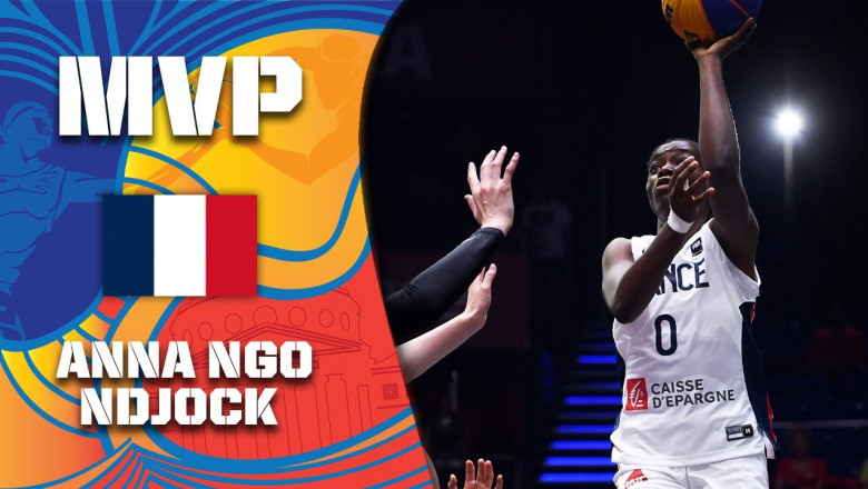 Rising Star Anna Ngo Ndjock🥇🇫🇷 | MVP Mixtape | FIBA U23 3x3 World Cup ...