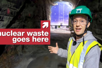 These tunnels are designed for 100,000 years