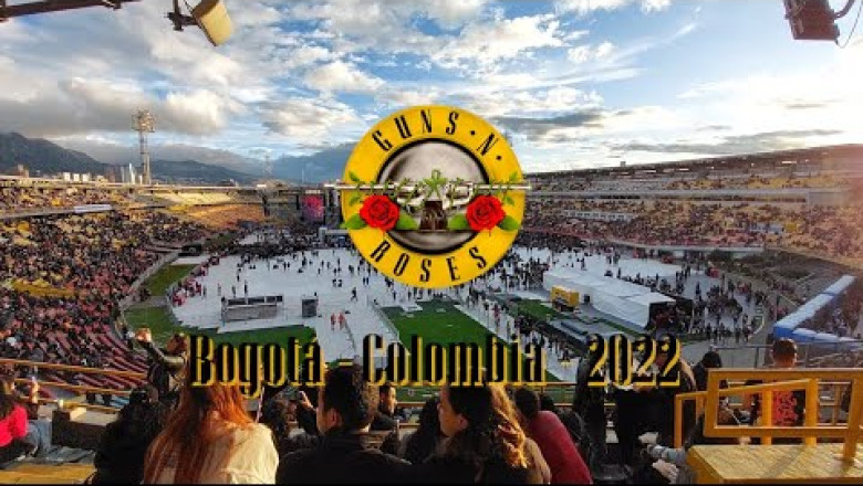 Guns And Roses Bogotá 2022 completo