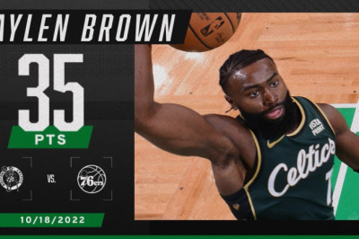 Jaylen Brown GOES OFF for 35 PTS in Celtics' season opener 🔥
