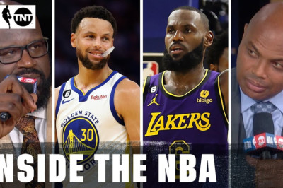 The Inside Crew Reacts To The Warriors Taking Down The Lakers On Opening Night | NBA on TNT