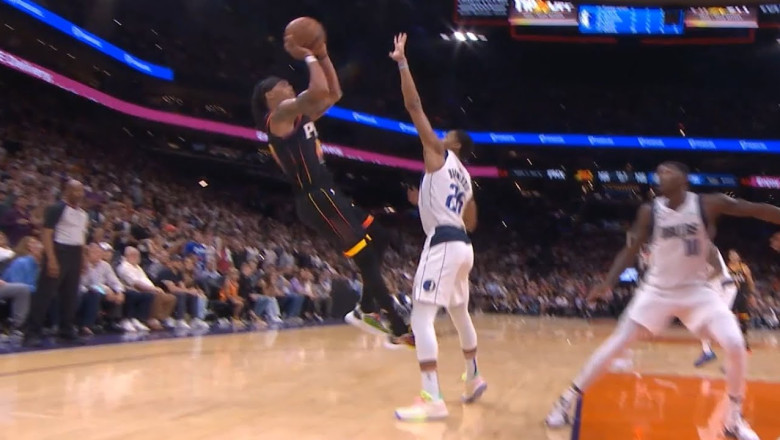 Damion Lee hits insane game winner for Suns vs Mavs
