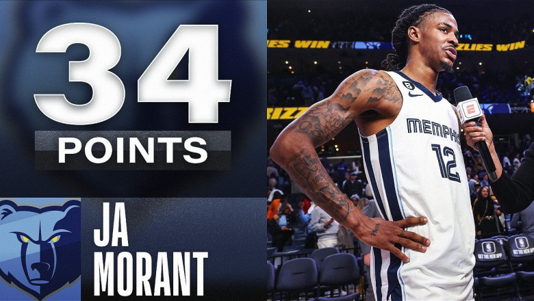 Ja Morant Shows Out In OT THRILLER With 34 PTS &amp; 9 AST 👀