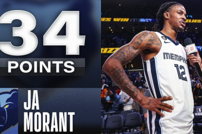 Ja Morant Shows Out In OT THRILLER With 34 PTS & 9 AST 👀