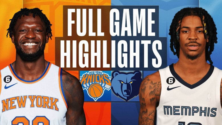 KNICKS at GRIZZLIES | NBA FULL GAME HIGHLIGHTS | October 19, 2022