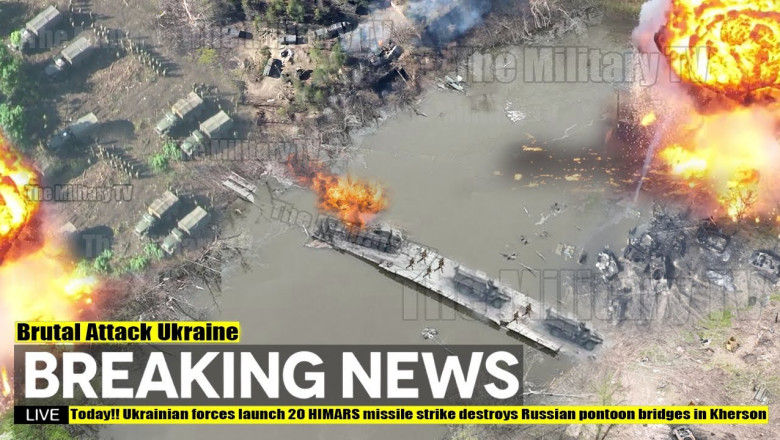 Today!! Ukrainian Forces Launch 20 HIMARS Missile Strike Destroys ...