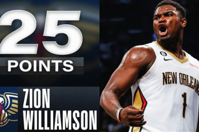 Zion Williamson Gets Busy In Brooklyn With 25 PTS 🔥