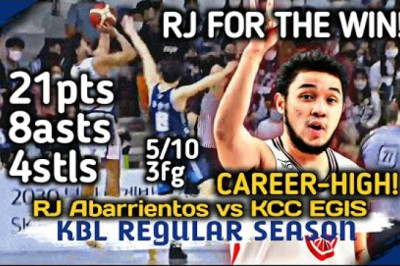 A STAR HAS BORN IN KBL! 🔥 GAME WINNER & CAREER HIGH para kay RJ Abarrientos vs KCC | Oct. 22, 2022