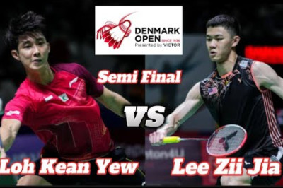 Badminton Denmark Open 2022 Lee Zii Jia (Malaysia) vs Loh Kean Yew (Singapore)