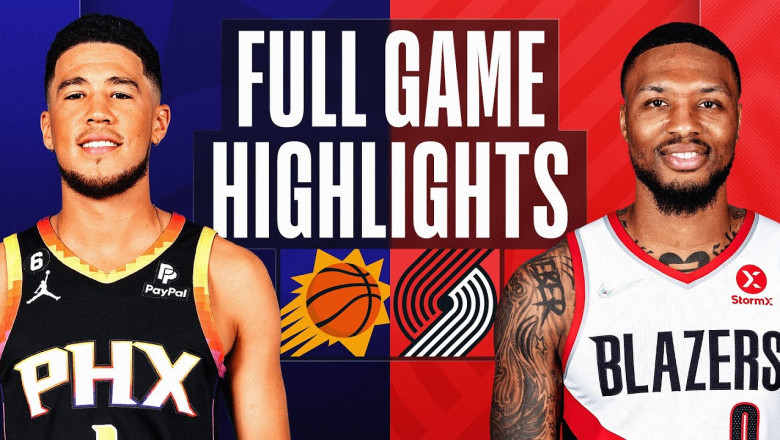 SUNS at TRAIL BLAZERS | NBA FULL GAME HIGHLIGHTS | October 21, 2022