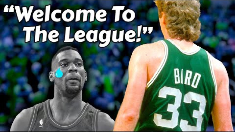 The Best Larry Bird "Welcome To The League!" Story Ever Told
