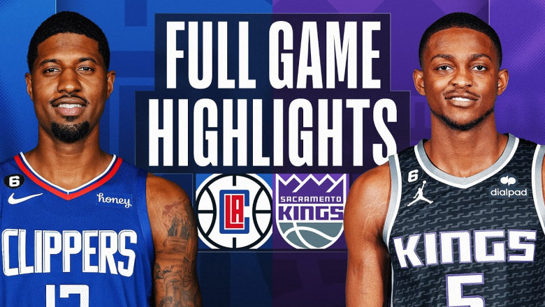 CLIPPERS at KINGS | NBA FULL GAME HIGHLIGHTS | October 22, 2022 (edited)