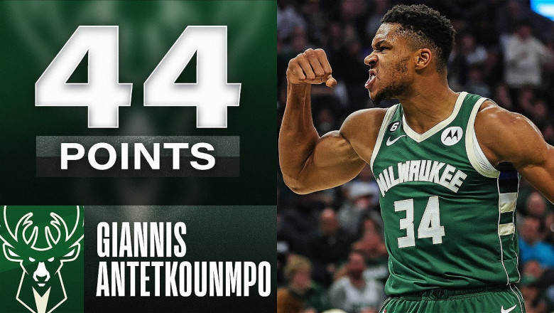Giannis Antetokounmpo DOMINATES With 44 PTS &amp; 12 REB In 27 Min💪