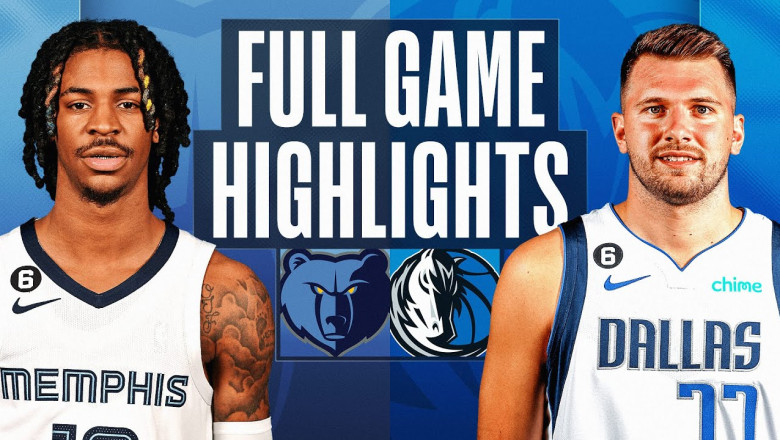 GRIZZLIES at MAVERICKS | NBA FULL GAME HIGHLIGHTS | October 22, 2022