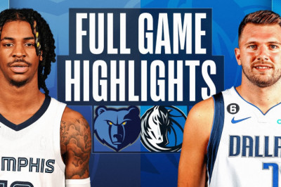 GRIZZLIES at MAVERICKS | NBA FULL GAME HIGHLIGHTS | October 22, 2022