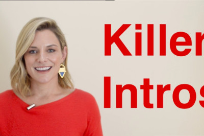 How to Start your Presentation: 4 Step Formula for a Killer Intro