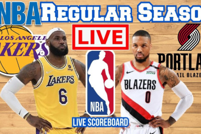 Live: Los Angeles Lakers Vs Portland Trail Blazers | Scoreboard | Play by Play | Bhordz TV