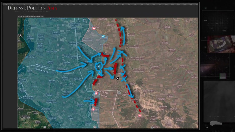 [ Svatove Front + Analysis ] Ukrainian forces breakthrough and secured bridgehead at Makiivka