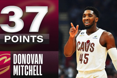 Donovan Mitchell Drops ANOTHER 30+ Point Game, Sets Cavs Record 🔥