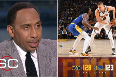 ESPN's Stephen A. goes crazy Nikola Joker and the Nuggets take down the Warriors 128-123 in the Bay