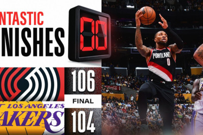 Final 2:14 WILD ENDING Trail Blazers vs Lakers 🔥🤯